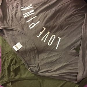 Victoria secret pink long sleeve lot